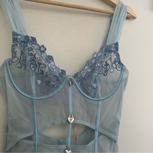 NWT Voight by Valentina Mimi Set in Blue